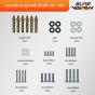 Sure Vision ขาแขวนทีวี ขนาด 60-90 นิ้ว รุ่น V4H (เหล็กหนาพิเศษ ปรับก้มเงยได้)